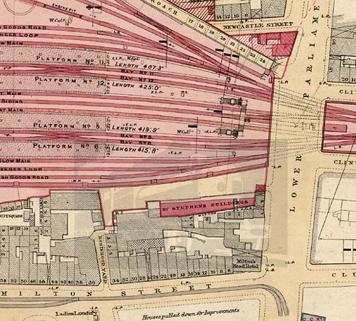 Nottingham Train Station Map Railway Archive - Nottingham Victoria Station